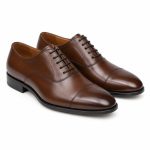 Oxford Brown Leather Formal Shoes