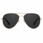 Gold Frame Aviator Sunglasses UV400