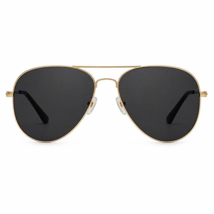 Gold Frame Aviator Sunglasses UV400
